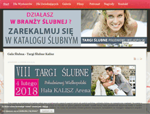 Tablet Screenshot of galaslubnakalisz.pl